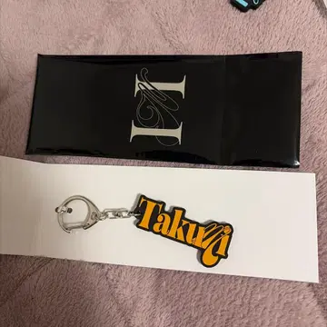 INI 109 팝업 오자키 타쿠미 네임 키링