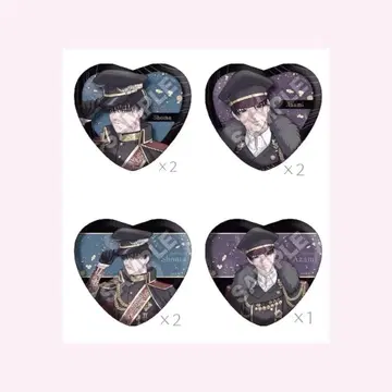 토리야시 쇼마 x 스오 아자미 형 캔뱃지 묶음 판매