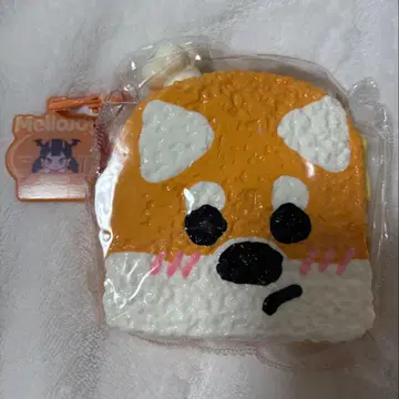 Mellojoy 스퀴즈 강아지 토스트 아키타견