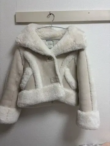 Herlipto / Shearling-Trimmed Suede Coato