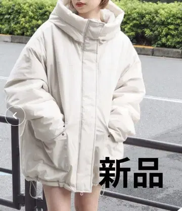 tiptop 충전솜 몬스터 후드 블루종