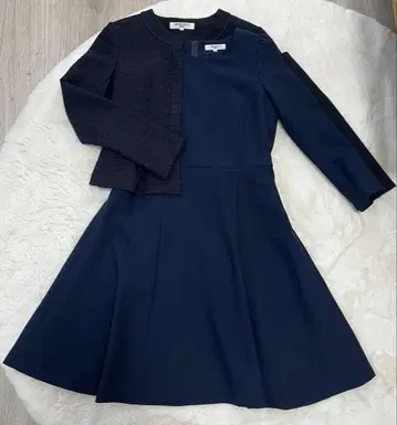 NATURAL BEAUTY BASIC 네이비 원피스 S