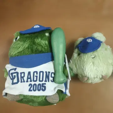 아이 지구박람회 모리조 키클로 주니치 드래곤즈 콜라보 인형