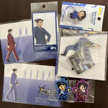 대 캡콤전 미츠루기 레이지 나루호도 류이치 역전재판 7세트