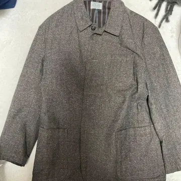 브라운 테일러드 자켓