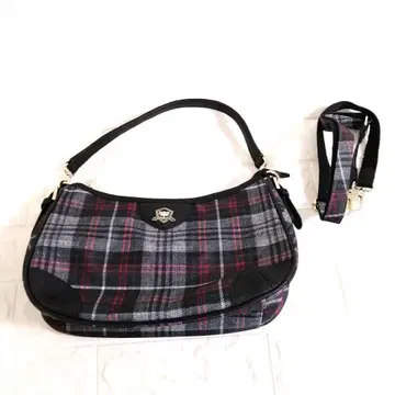 킨록 앤더슨 타탄 체크 2way 숄더백