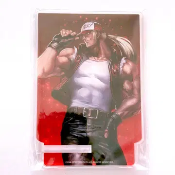 SNK 아랑전설 KOF 테리 보가드전 아크릴 스마트폰 스탠드