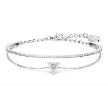 TRIANGLE:BRACELET WHITE