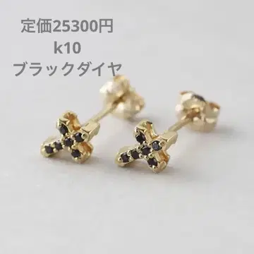 시에나 로제 블랙 다이아 귀걸이