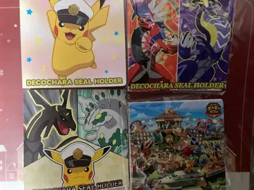 데코 캐릭터 씰 홀더 4종 세트