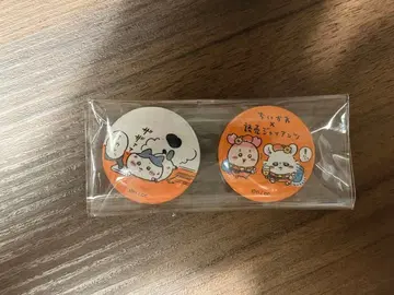 치이카와 요미우리 자이언츠 콜라보 미니 캔 배지 2종 세트