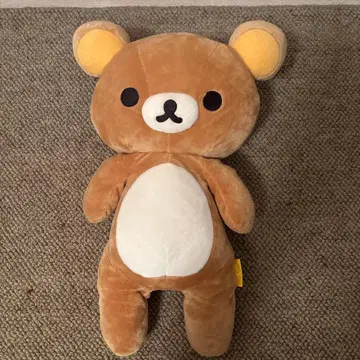 리락쿠마 봉제 인형 브라운 약 37cm