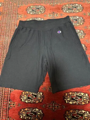 론 헤르만 x 챔피온 블랙 숏팬츠 L 사이즈 블랙