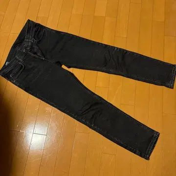 Lee 블랙 스트레이트 데님