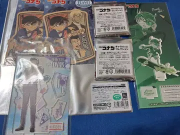 명탐정 코난 아크릴 스탠드 스티커 클리어 파일 캐릭터 배지