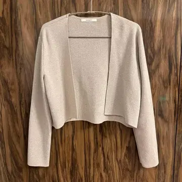 [ 미사용 ] ANAYI 아나이 실버 라메 가디건