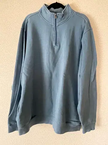 LL.Bean 하프 지퍼 맨투맨 XL 블루