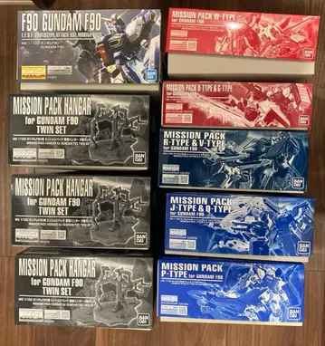 MG 건담 F90 & 미션 팩 세트