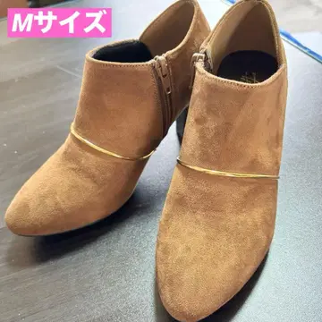 라이트 브라운 스웨이드 부티 M 사이즈 아베일