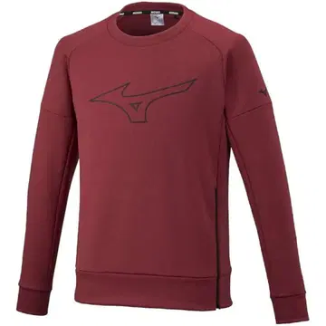 미즈노 스트레치 맨투맨 크루넥 32MC1553 레드 L 사이즈