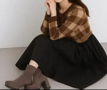 스트레치 숏부츠 PROPORTION 23.5cm