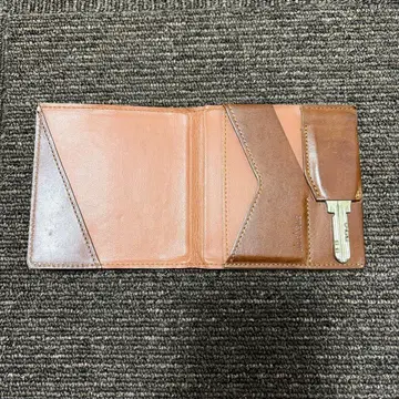 abrabus 캐시리스 지갑 브라운