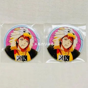 K FAN CLAN -NEXT- 애니멀 복권 캔뱃지 스오우 타케루 세트