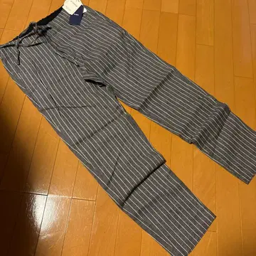 Safilin for SHIPS 스트라이프 캐주얼 팬츠 L 사이즈 그레이