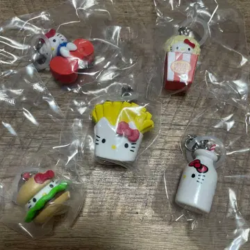 헬로키티 아메리칸 디자인 메지루시 액세서리 전 5종 컴플리트