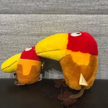 [레트로] 쿄로짱 마스코트 봉제 인형 2체