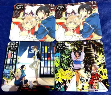 바닷가의 에트랑제 카페 코스터