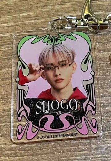 INI 타지마 쇼고 아크릴 키링 POPUP STORE 2026