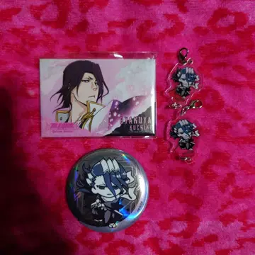 BLEACH 쿠키치 시로야차 monocolor 참 캔뱃지 코롯타 세트