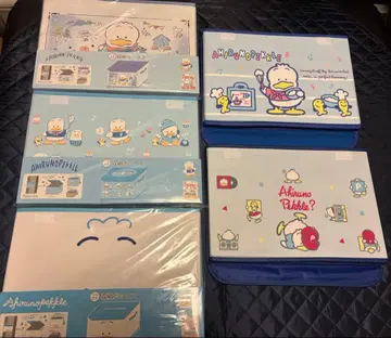 시마무라 아베일 오리의 페클 뚜껑 포함 수납 박스 5종 세트