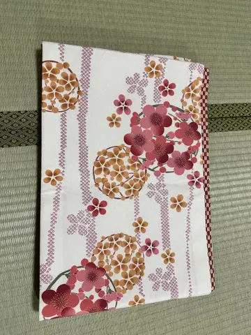 꽃무늬 스트라이프 반폭 오비