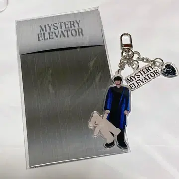 차은우 mystery elevator 키링