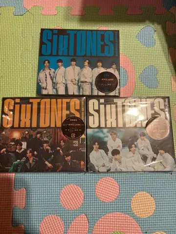 연초 세일! SixTONES [ GONG/여기에 돌아와 ] 3 형태 세트