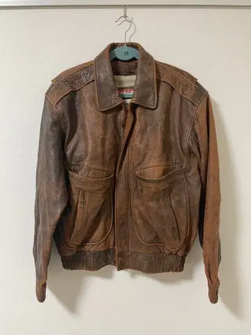 SKELLY A2 플라이트 자켓 퍼 라이너 포함 라무 가죽 자켓