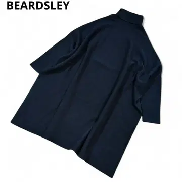 BEARDSLEY 비어즐리 빅 롱 터틀넥 니트 블랙