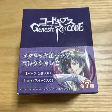 코드기어스 메탈릭 캔뱃지 컬렉션 2 GenesicRe;CODE