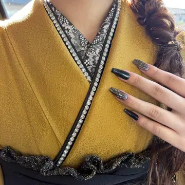 레이어트 카라 이다테카라 장식 카라 큐빅 실버 레이어트 카라