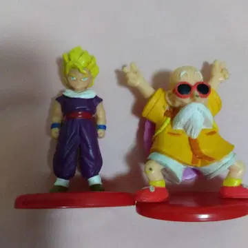 드래곤볼 피규어 세트 손오반 무천도사