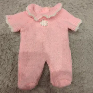 멜짱 핑크 니트 오버롤