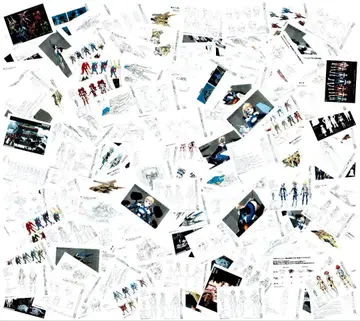 크로스 앙쥬 천사와 용의 윤무 설정 자료 제작 자료 [ 130매 ]