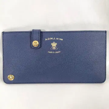 미사용 A.D.M.J 에이디엠제이 장지갑 슬림 지갑 가죽