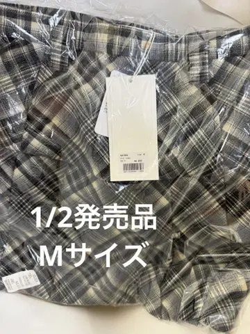 andmary Coco check mini pleats skirt M