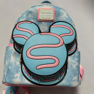 [ 레어 ] Disney x loungefly 미키 마카롱 백팩
