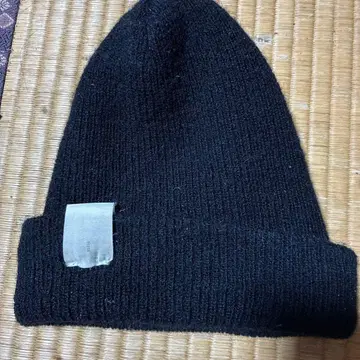 블랙 니트 모자