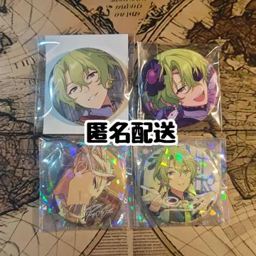 앙상블 스타즈 캔뱃지 토모에 히요리 란 나기사 4개 세트