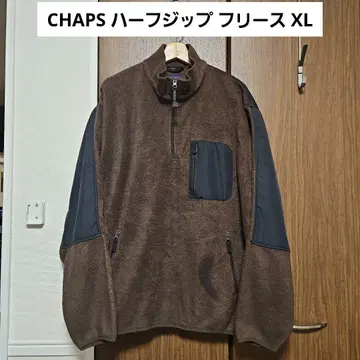 가격 인하 CHAPS 챕스 하프 지퍼 플리스 XL